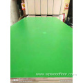 Construction green PP plastic faced plywood